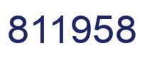 Número 811958 imagen azul