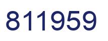 Número 811959 imagen azul