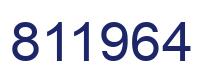 Número 811964 imagen azul