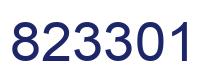 Número 823301 imagen azul