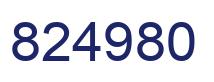 Número 824980 imagen azul
