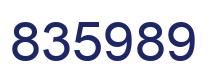 Number 835989 blue image