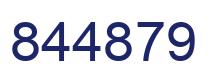 Número 844879 imagen azul