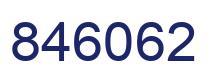 Número 846062 imagen azul