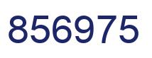 Número 856975 imagen azul