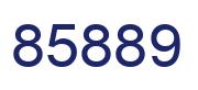 Número 85889 imagen azul