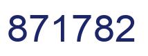 Número 871782 imagen azul