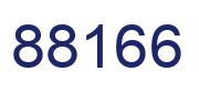 Número 88166 imagen azul