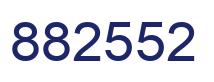 Número 882552 imagen azul