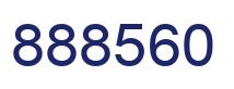 Número 888560 imagen azul