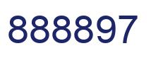 Number 888897 blue image