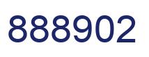 Number 888902 blue image
