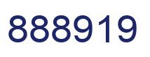 Number 888919 blue image