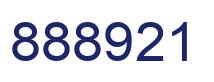 Number 888921 blue image