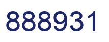 Number 888931 blue image