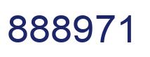 Number 888971 blue image