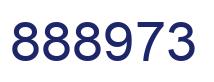 Number 888973 blue image