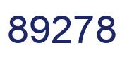 Número 89278 imagen azul