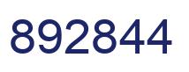Número 892844 imagen azul