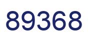 Número 89368 imagen azul