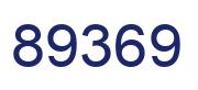 Número 89369 imagen azul