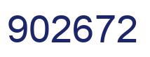 Número 902672 imagen azul