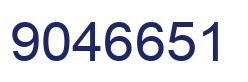 Number 9046651 blue image