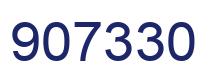 Número 907330 imagen azul