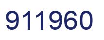 Número 911960 imagen azul