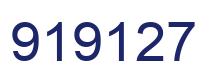 Número 919127 imagen azul