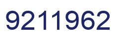 Number 9211962 blue image