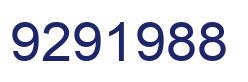 Número 9291988 imagen azul