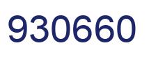 Número 930660 imagen azul