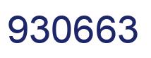 Número 930663 imagen azul