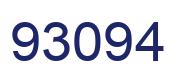 Número 93094 imagen azul