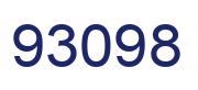 Número 93098 imagen azul