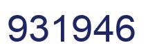 Número 931946 imagen azul