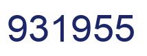 Número 931955 imagen azul