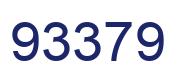 Number 93379 blue image