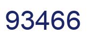 Number 93466 blue image