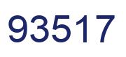 Number 93517 blue image