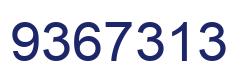 Número 9367313 imagen azul