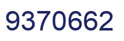 Number 9370662 blue image