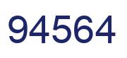 Número 94564 imagen azul