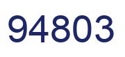 Number 94803 blue image