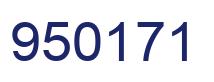 Número 950171 imagen azul