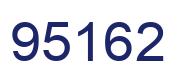 Número 95162 imagen azul