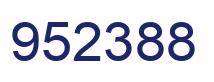 Número 952388 imagen azul