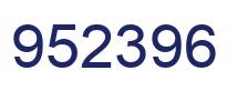Número 952396 imagen azul