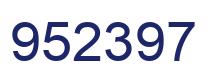 Número 952397 imagen azul